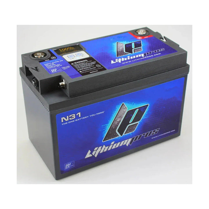 Lithium Pros N3175 25.6V 75Ah LiFePO4 – Deep Cycle Marine Trolling Battery | JS Alternators