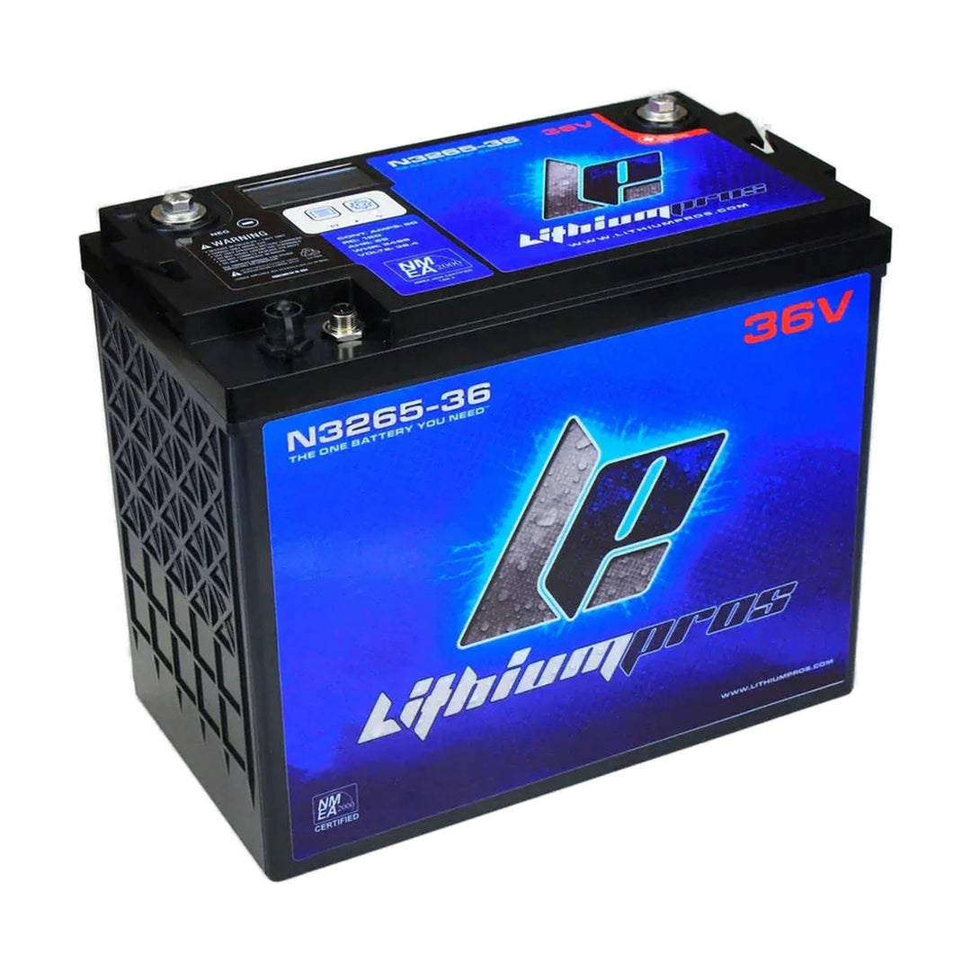 Lithium Pros N3275-36 38.4V 75Ah LiFePO4 – Deep Cycle Marine Trolling Battery | JS Alternators
