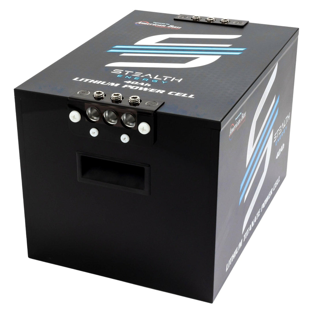 Stealth Energy ABLT-40 American Bass Audio 13.8V LTO Battery 40Ah Lithium Titanate Battery Ultra-Lightweight, High-Power LTO Battery