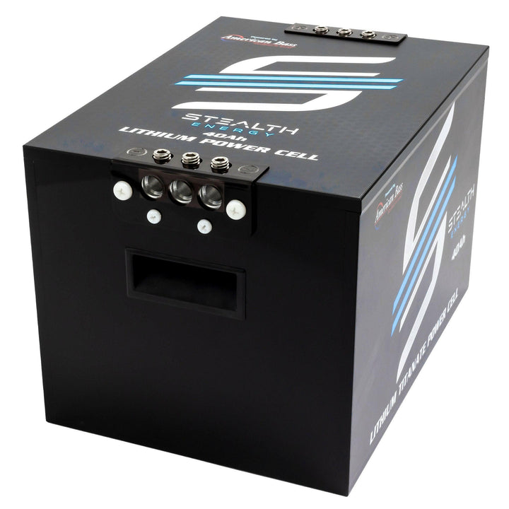 Stealth Energy ABLT-40 American Bass Audio 13.8V LTO Battery 40Ah Lithium Titanate Battery Ultra-Lightweight, High-Power LTO Battery