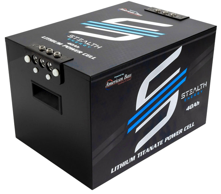 Stealth Energy ABLT-40 American Bass Audio 13.8V LTO Battery 40Ah Lithium Titanate Battery Ultra-Lightweight, High-Power LTO Battery