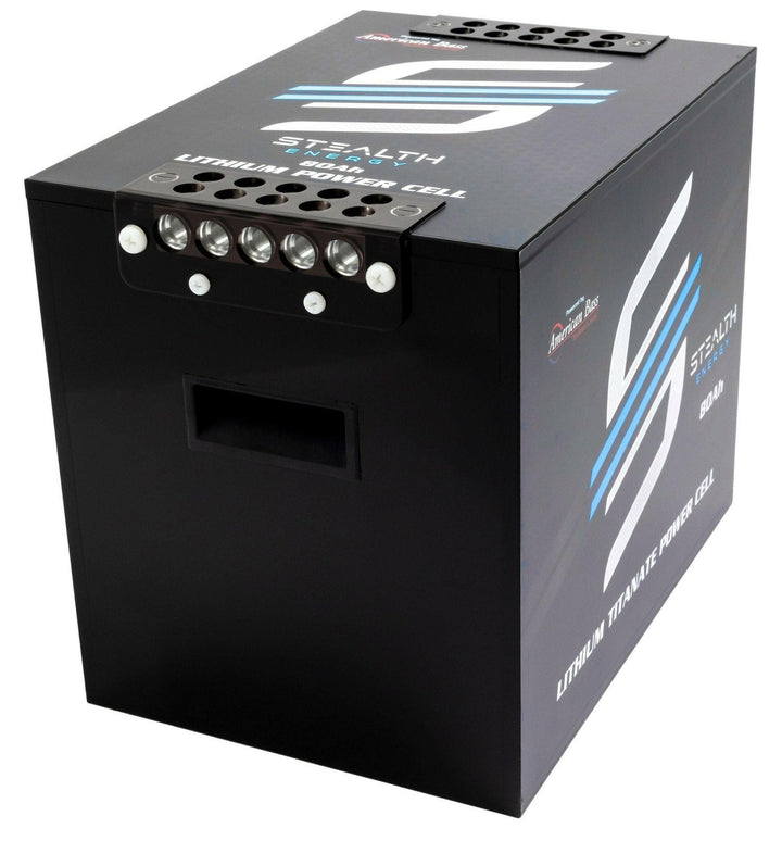 Stealth Energy ABLT-80 American Bass Audio 13.8V LTO Battery 80Ah Lithium Titanate Battery Ultra-Lightweight, High-Power LTO Battery