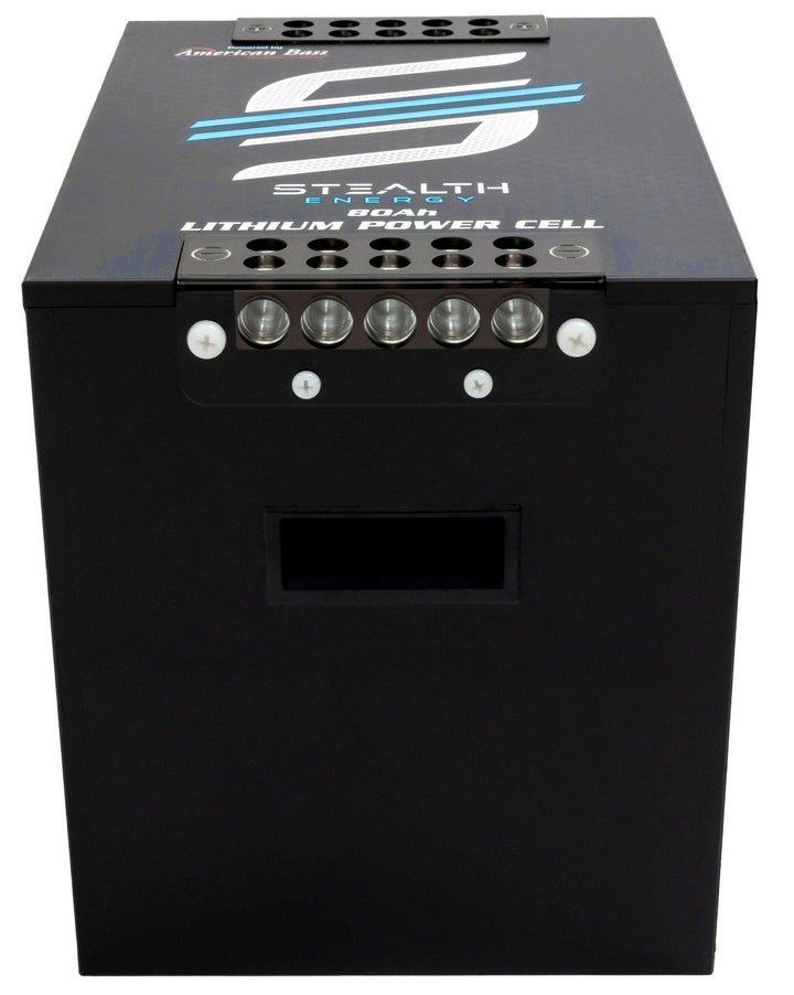 Stealth Energy ABLT-80 American Bass Audio 13.8V LTO Battery 80Ah Lithium Titanate Battery Ultra-Lightweight, High-Power LTO Battery