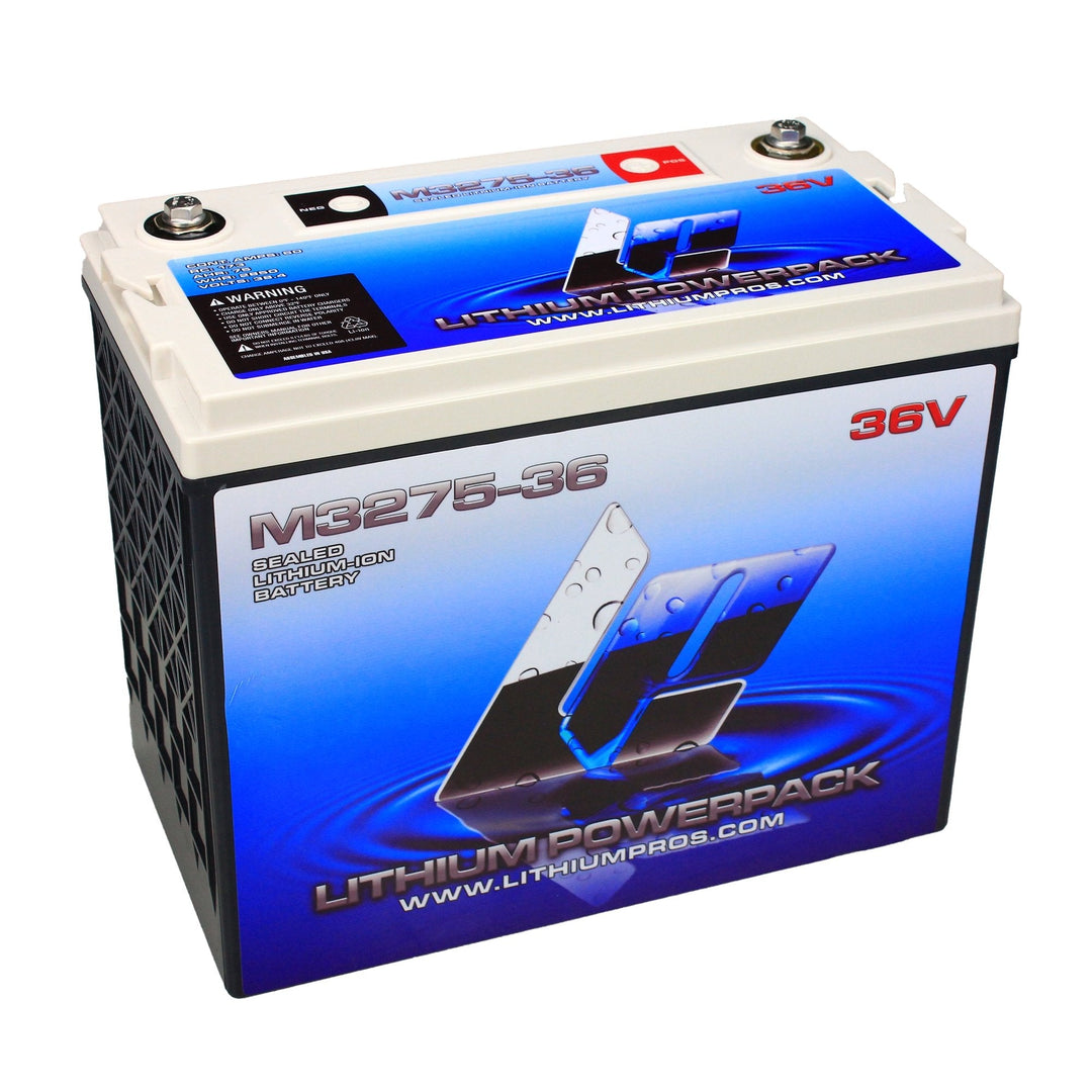 Lithium Pros M3275-36 38.4V 75Ah Lithium-Ion Lithium Trolling Motor Battery – JS Alternators