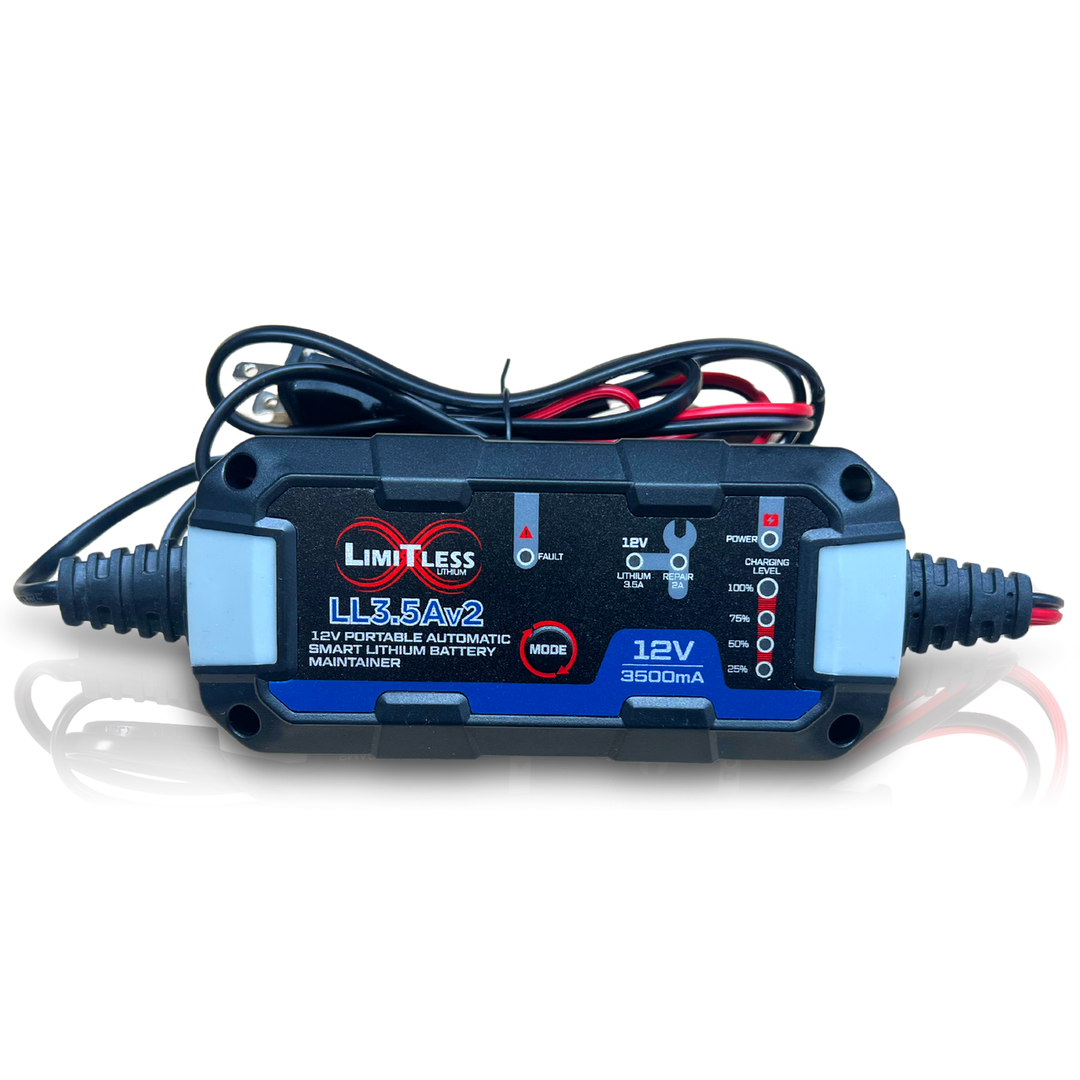 Limitless Lithium Nano UTV 40Ah IP66 LiFePO4 Powersports Battery BCI 86 + 3.5A Maintainer (5)