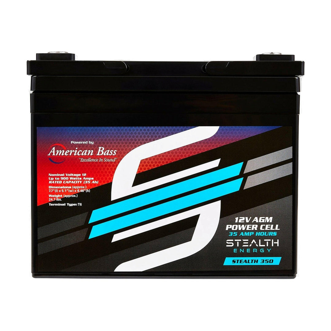 American Bass Stealth ST-350 35Ah AGM Car Audio Battery