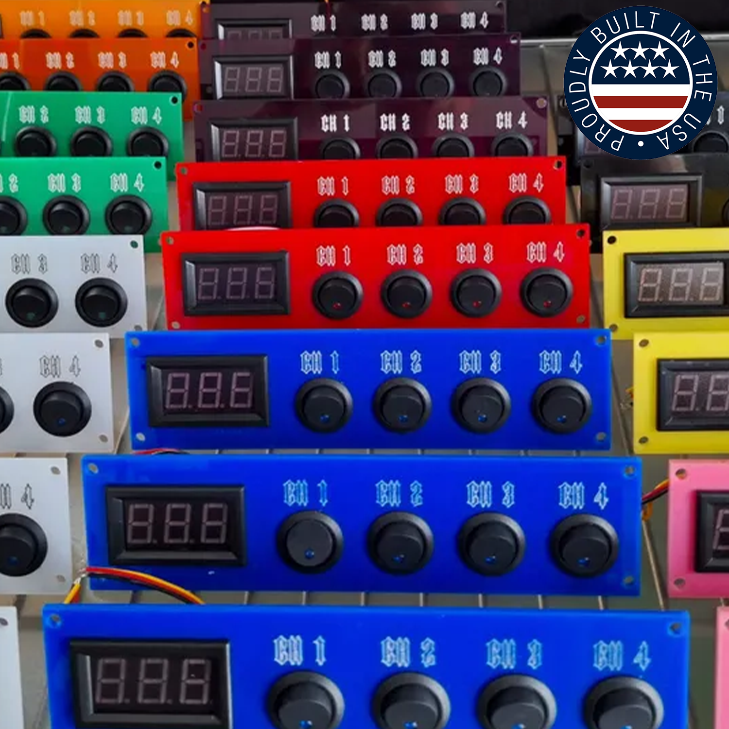 Switch Panel with Voltmeter – JS Alternators