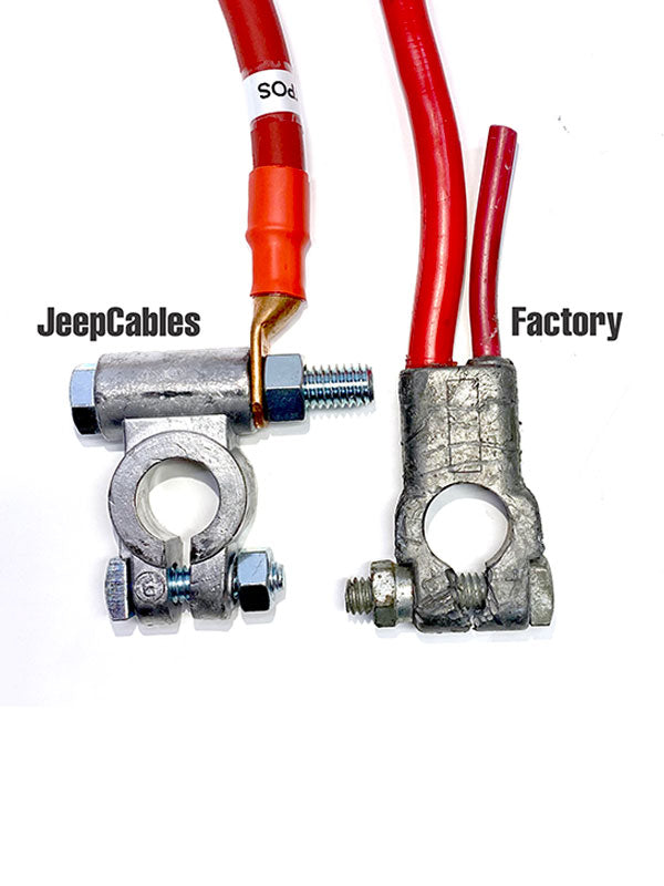Jeep Liberty KJ Big 7 Battery Cable Kit (2002-2007)