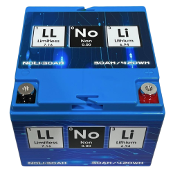 Limitless Lithium NoLi 30Ah 12V Sodium-Ion Car Audio Battery