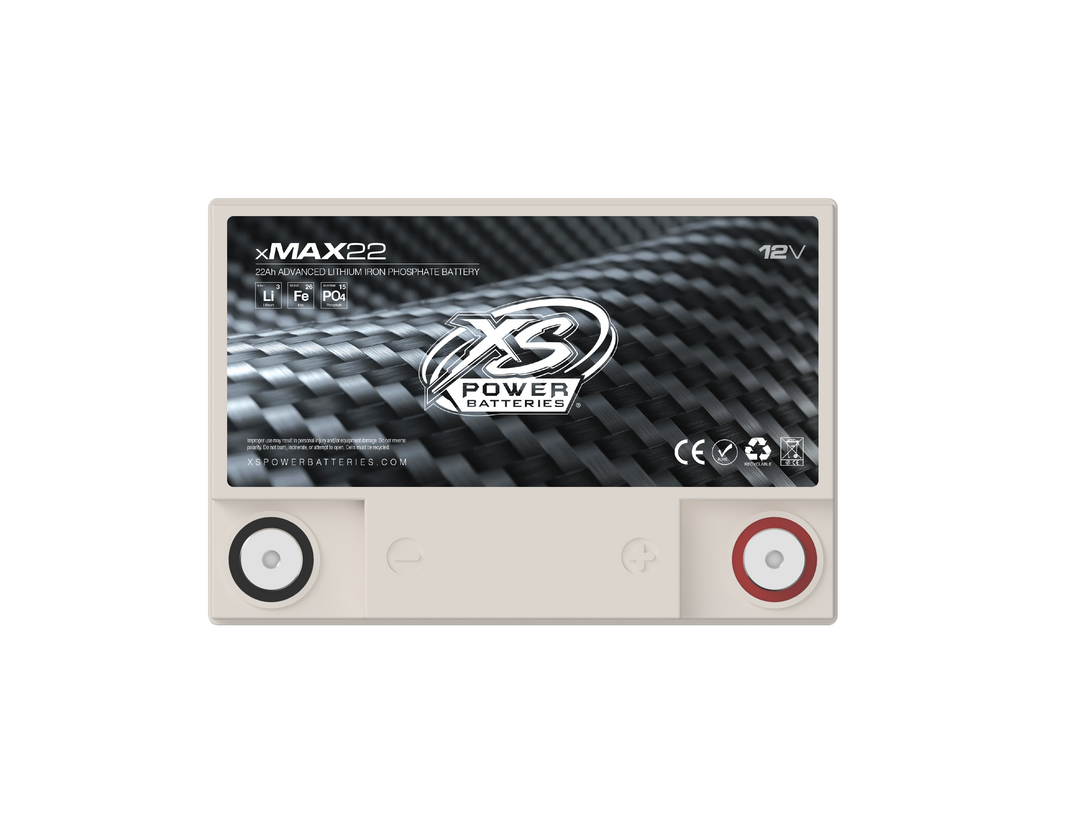 XS Power xMAX 22 12V Lithium Car Audio Battery – 5,000W