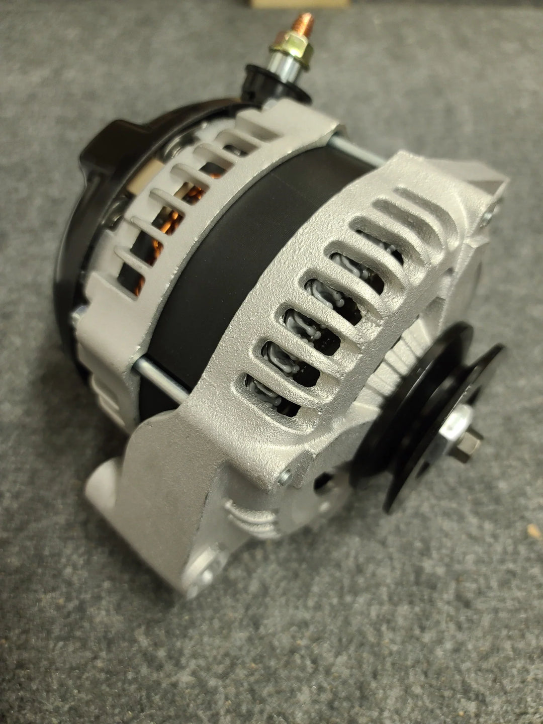 12SI Racing High Output Alternator 250-320 amp - One Wire Turn On - JS Alternators